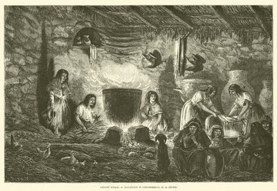 Cabaret urbain, distillation et consommation de la chicha - French School