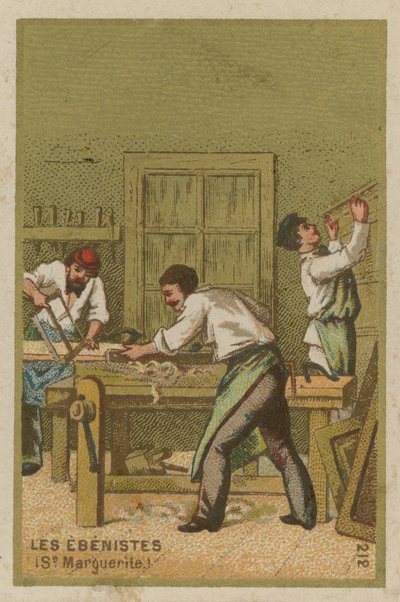 Les ébénistes (Se Marguerite) - French School