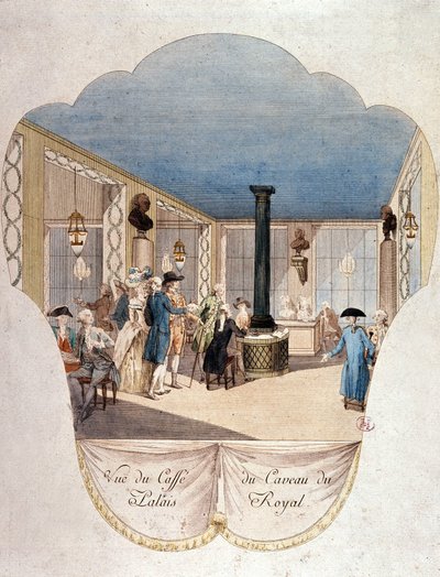 Café du Caveau du Palais Royal, Paris - French School