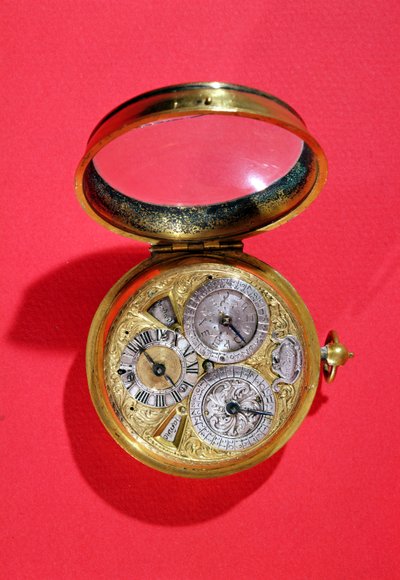 Montre-calendrier, vers 1690 - French School
