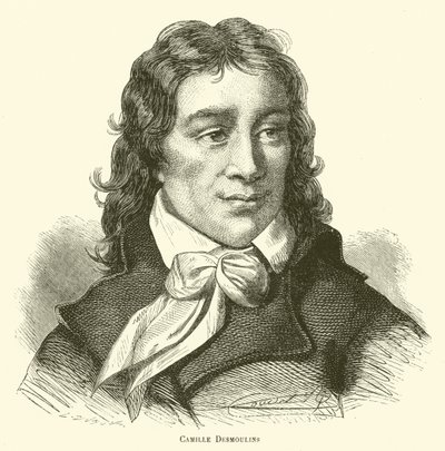 Camille Desmoulins (engraving) - French School