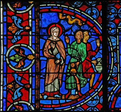 Les Noces de Cana : Marie dit aux serviteurs de faire ce que dit le Christ - French School