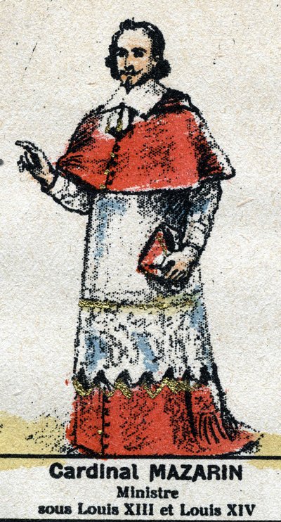 Cardinal Jules Mazarin (Giulio Raimondo Mazzarino) (1602-1661), homme d