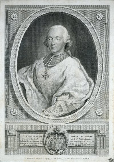 Cardinal de Rohan (1734-1803) - French School