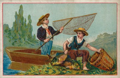 Carpe (chromolitho) - French School