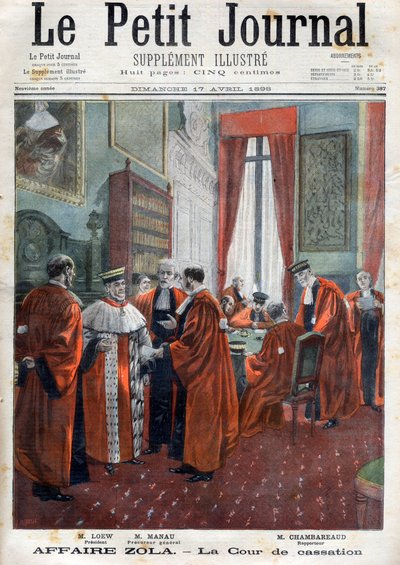 Affaire Dreyfus - La Cour d