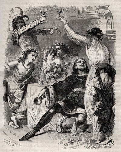Affaire de la Tour de Nesle - French School