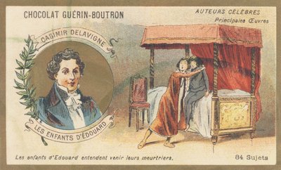Casimir Delavigne (1793-1843), poète et dramaturge français, auteur de « Les enfants d