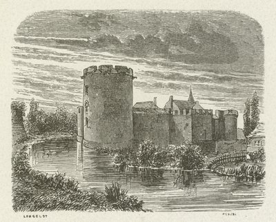Château de Ham, France - French School