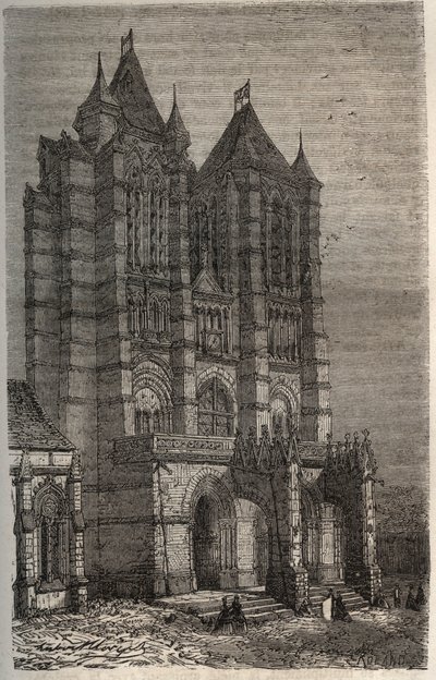 Cathédrale Notre-Dame de Noyon dans l