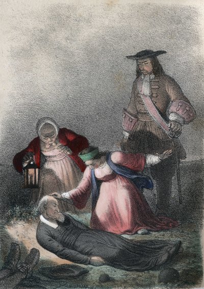 Catherine I de Russie (Marta Elena Skavronska, plus tard Marfa Samuilovna Skavronskaya) - Catherine I (1684 - 1727), enfant, trouve le pasteur Skovronski, le pasteur qui l