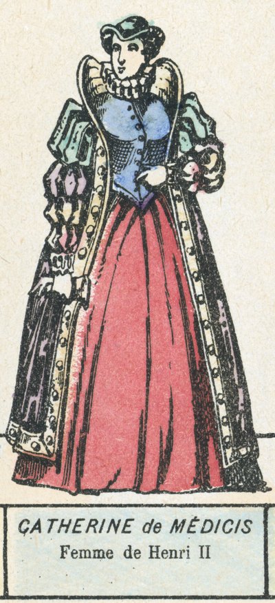 Catherine de Médicis, Femme de Henri II - French School
