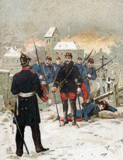 Cimetière de Loigny le 2 décembre - French School