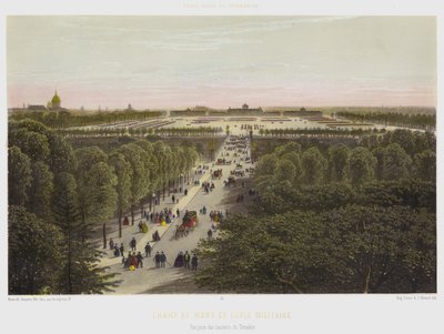 Champ De Mars Et École Militaire, Vue prise des hauteurs du Trocadéro - French School