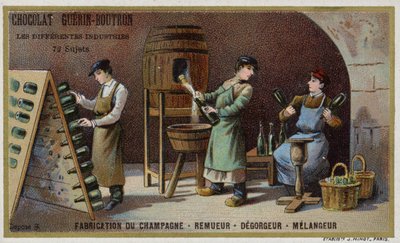 Fabrication de champagne - French School