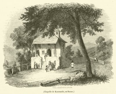 Chapelle de Kussnacht, en Suisse - French School