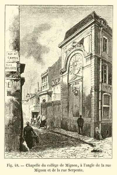 Chapelle du collège de Mignon, à l
