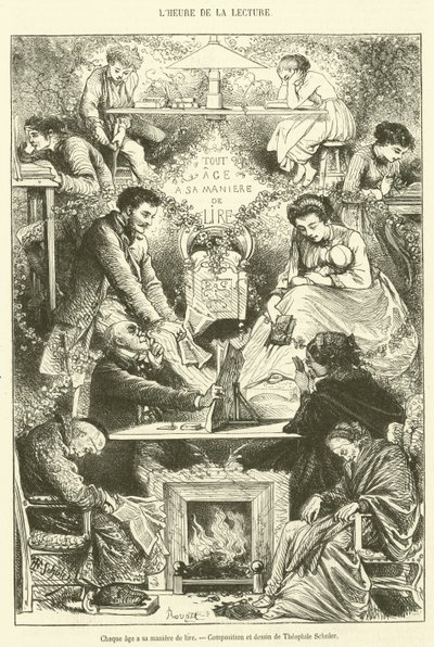 Chaque âge a sa manière de lire - French School