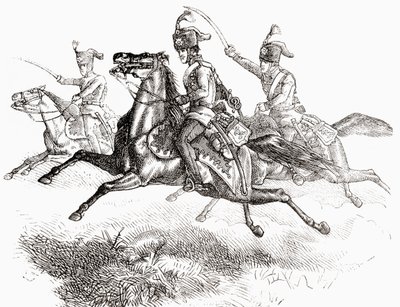 Hussards en charge, de 
