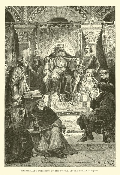 Charlemagne présidant à l