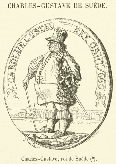Charles-Gustave, roi de Suède - French School