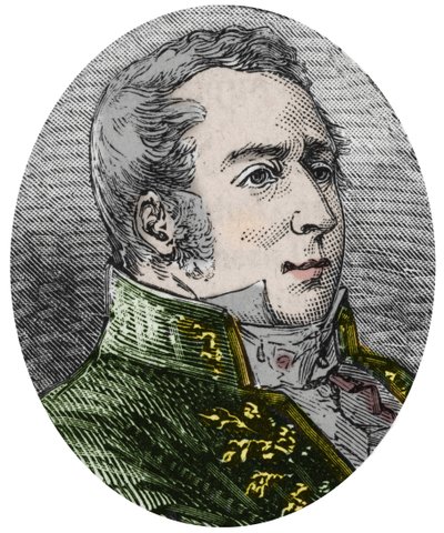 Charles Augustin (Charles-Augustin) Coulomb (1736-1806), scientifique, ingénieur, physicien - Gravure dans «Sciences à la portée de tous - Physique et chimie populaires» par Alexis Clerc - Fin du 19e siècle - Collection privée - French School