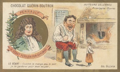 Charles Perrault (1628-1703), homme de lettres français, auteur de « Le géant Perileriferigerimini » - French School