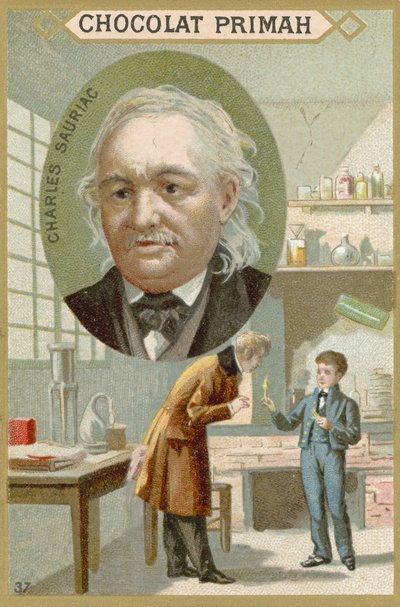 Charles Sauria, chimiste français - French School