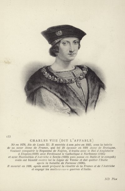 Charles VIII - French School