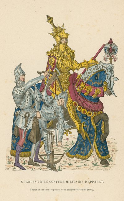 Charles VII de France - French School
