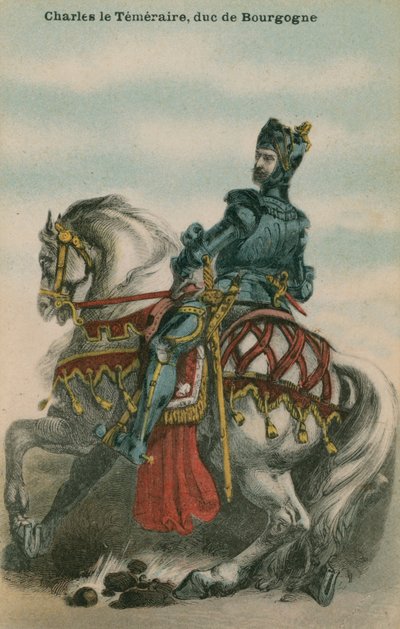 Charles le Téméraire, duc de Bourgogne - French School