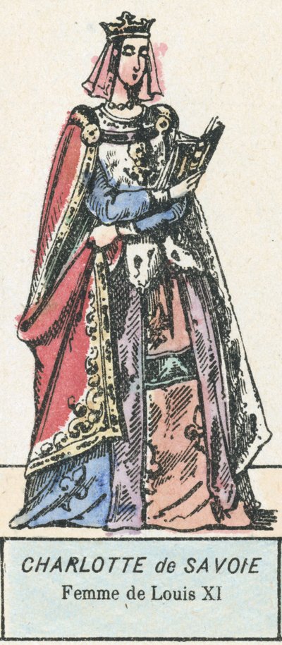 Charlotte de Savoie, Femme de Louis XI - French School