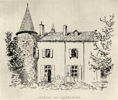 Château de Castelmore, des Mémoires de Charles de Batz-Castelmore Comte d