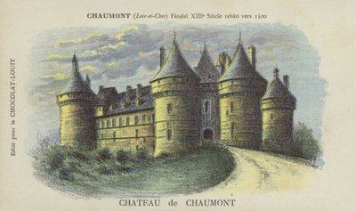 Château de Chaumont, Chaumont, Loir-et-Cher - French School