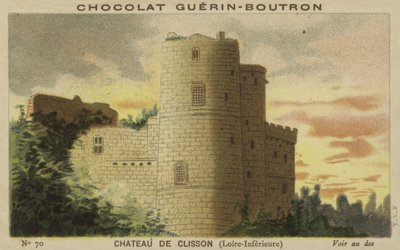 Château de Clisson, Loire-Inférieure - French School