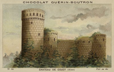 Château de Coucy, Aisne - French School