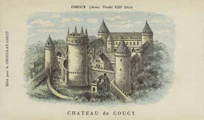 Château de Coucy, Coucy, Aisne - French School