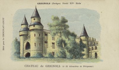 Château de Grignols, Grignols, Dordogne - French School