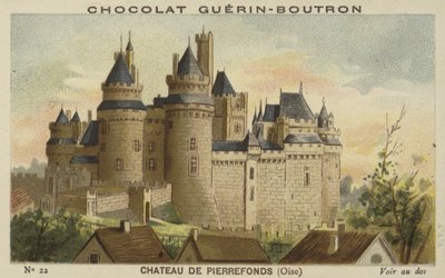 Château de Pierrefonds, Oise - French School