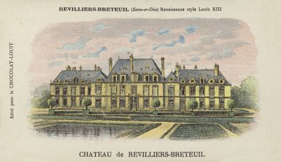 Château de Revilliers-Breteuil, Revilliers-Breteuil, Seine-et-Oise - French School