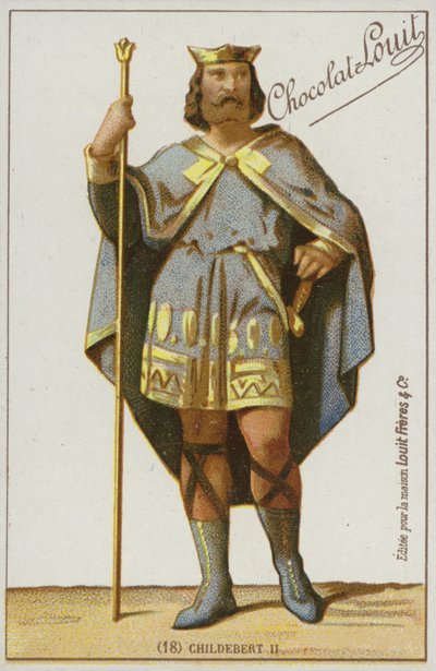 Childebert II - French School