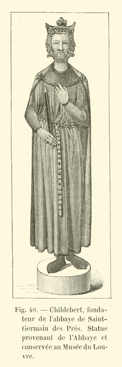 Childebert, fondateur de l