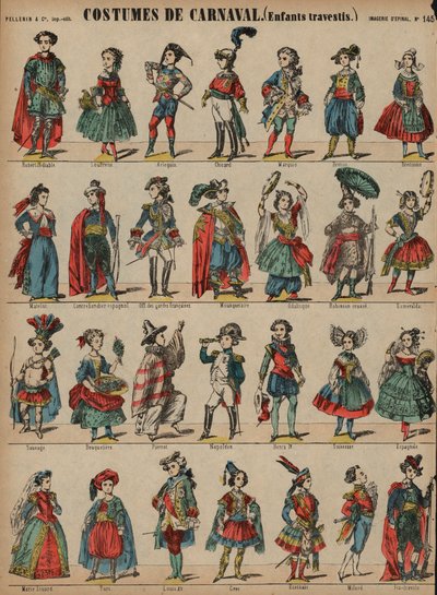 Costumes de carnaval pour enfants - French School