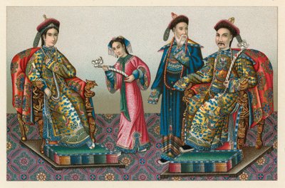 Costume chinois - French School