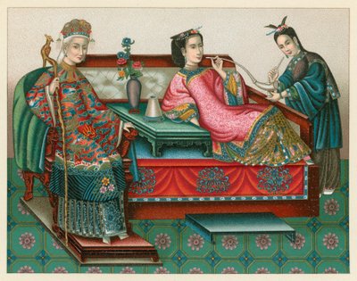 Costume chinois - French School