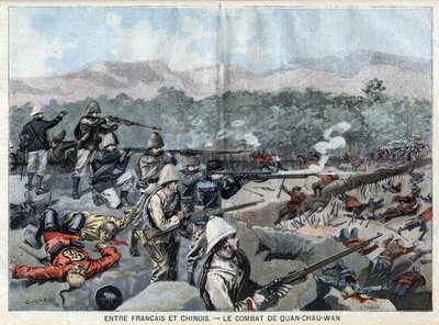 Chine. Guerre des Boxers - French School