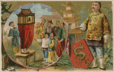 Marionnettes chinoises - French School