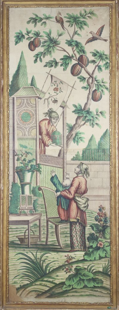 Papier peint Chinoiserie - French School