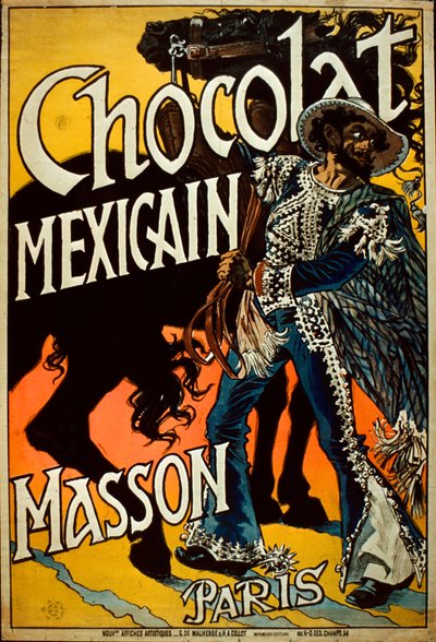 Affiche Chocolat Mexicain - French School
