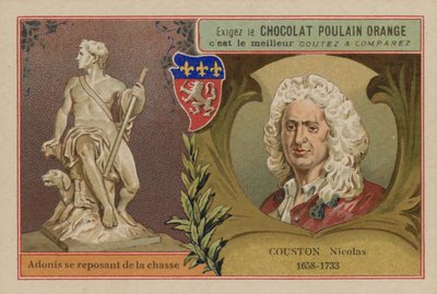 Carte de commerce Chocolat Poulain Orange - French School